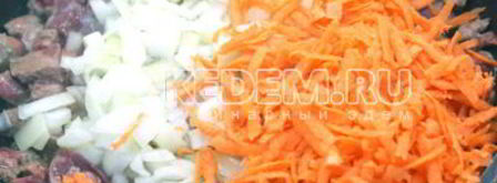 блинный пирог с печенью. Шаг 8