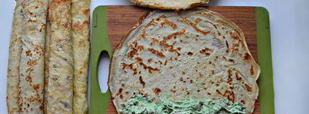 блинный рыбный пирог со шпинатом. Шаг 6