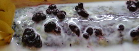 чернично-кокосовый пирог. Шаг 4