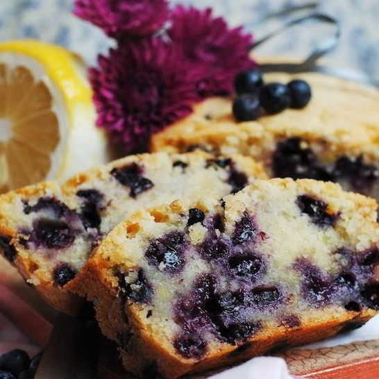 Рецепт черничного пирога в мультиварке