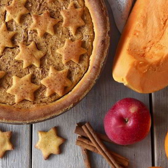 Рецепт дрожжевого пирога с тыквой и яблоками