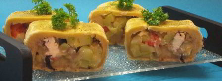 итальянский овощной пирог. Шаг 11