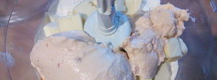 киш на творожном тесте с цветной капустой и черемшой. Шаг 2