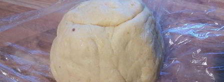 киш на творожном тесте с цветной капустой и черемшой. Шаг 4