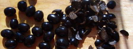 киш с кабачками и маслинами. Шаг 3