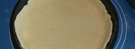 киш с копченой курицей и грибами. Шаг 6