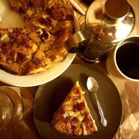 Рецепт ленивого пирога с бананами