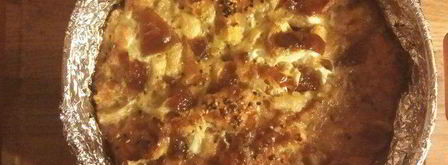 ленивый пирог с бананами. Шаг 5