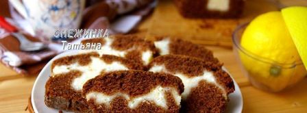 манный пирог с тыквой и творожной начинкой. Шаг 13