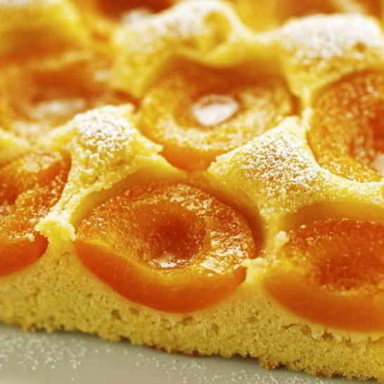 Рецепт миндального пирога с абрикосами