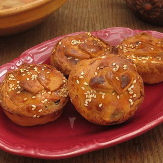 Рецепт мини-пирогов к 14 февраля