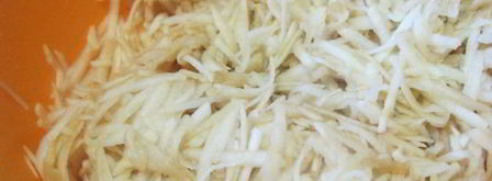 насыпной яблочный пирог. Шаг 2