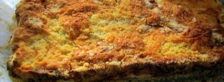 насыпной яблочный пирог. Шаг 7