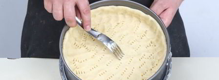 открытый пирог с ягодами. Шаг 3