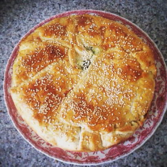 Рецепт пирога с кабачками и щавелем