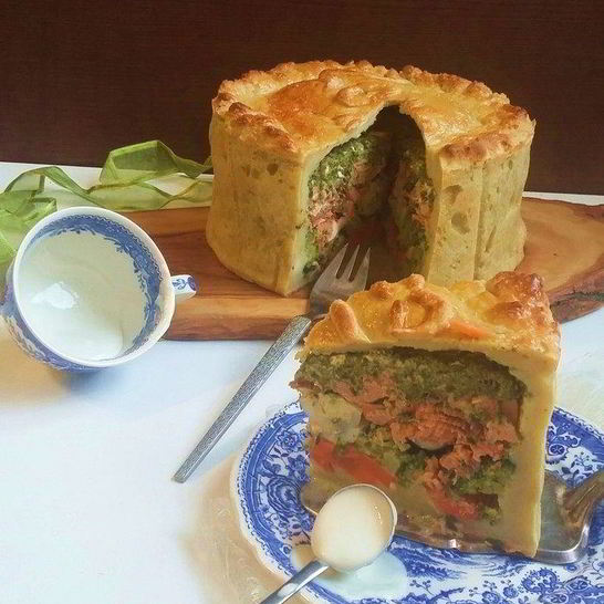 Рецепт пирога-многослойника праздничного