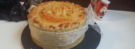 пирог-многослойник праздничный. Шаг 11