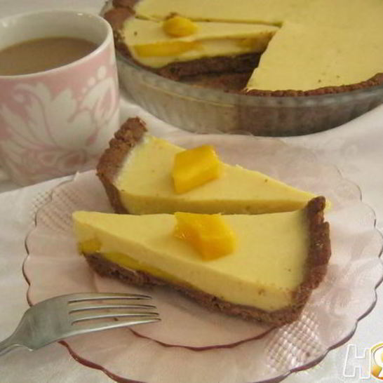 Рецепт пирога мусс-манго