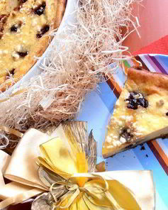 Пирог Нежность с творожком