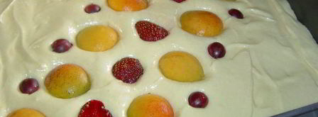 пирог с абрикосами и ягодами. Шаг 4