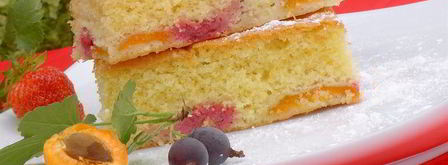 пирог с абрикосами и ягодами. Шаг 5