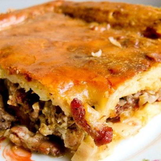 Рецепт пирога с бараниной