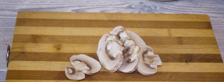 пирог с грибами и сыром. Шаг 8