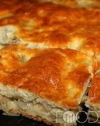 Пирог с капустой и яйцом