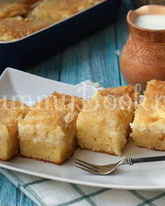 Пирог с кокосовой стружкой