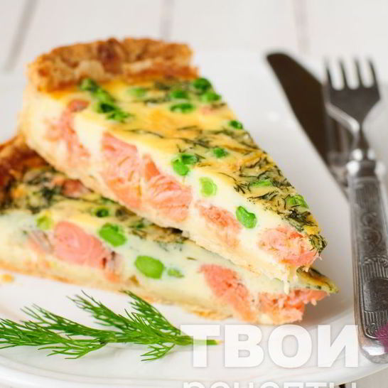 Рецепт пирог с красной рыбой