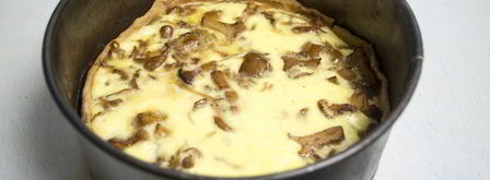 пирог с лисичками. Шаг 11