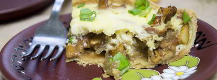 пирог с лисичками. Шаг 13