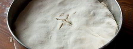 пирог с мясом и сыром. Шаг 6