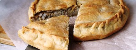 пирог с рыбой и рисом. Шаг 9