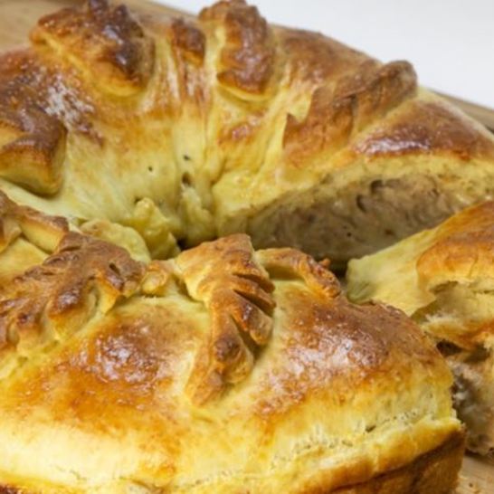 Рецепт пирога с тунцом