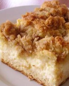 Пирог с творожной начинкой