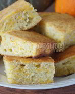 Пирог с тыквой и яблоками