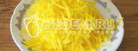 пирог с тыквой и яблоками. Шаг 3