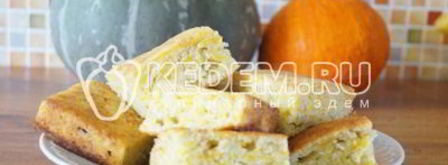 пирог с тыквой и яблоками. Шаг 11