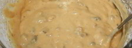 пирог с вареной сгущенкой. Шаг 3