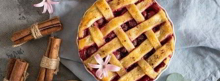 пирог с вишней. Шаг 10