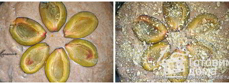 пирог со сливами для поста. Шаг 5