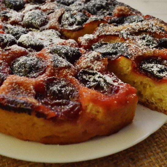 Рецепт пирога со сливами