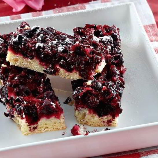 Рецепт пирога со свежими ягодами