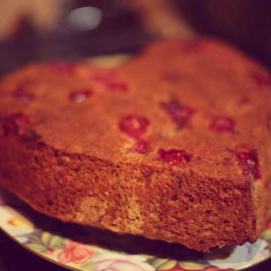 Рецепт пышного вишневого пирога