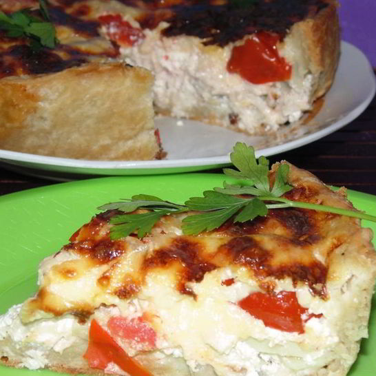 Рецепт рождественского пирога с курицей