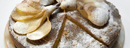 сметанно-сливочный пирог с грушей. Шаг 4