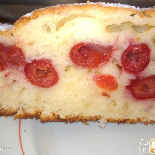 Рецепт сметанного пирога с вишнями