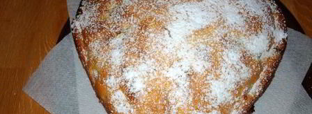 сметанный пирог с вишнями. Шаг 11