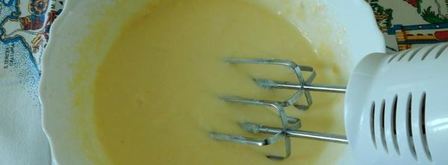 творожный пирог со сливично-апельсиновым соусом. Шаг 2